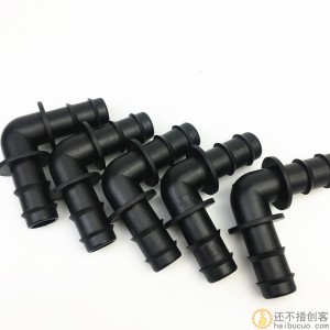 塑料弯头接头 直通转接头全新PP料16MM