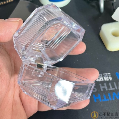 亚克力水晶收纳盒 做工精致 收纳首饰 元件ic用途