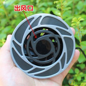 手机散热器降温小风扇 微风静音仪器设备散热风扇 USB插头供电