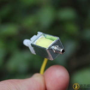 微型电磁水阀 气阀 DC3.7V-5V 常开型 断电泄气排气阀门 电磁水阀