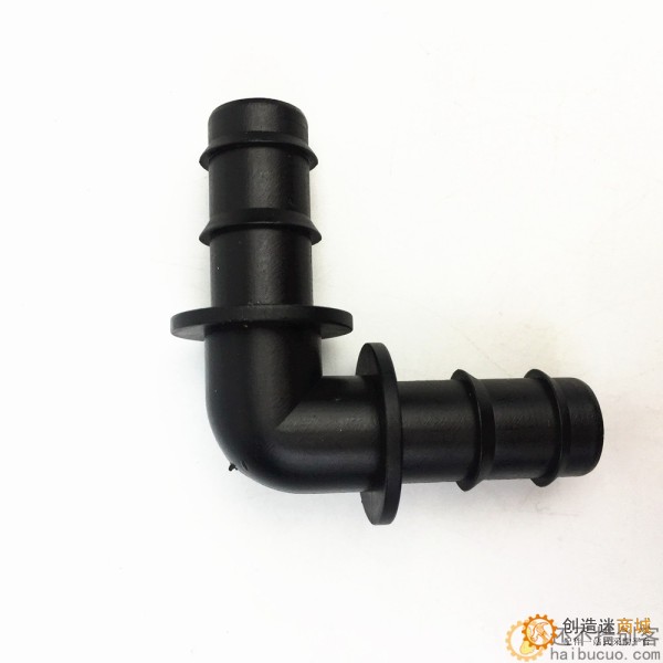 塑料弯头接头 直通转接头全新PP料16MM
