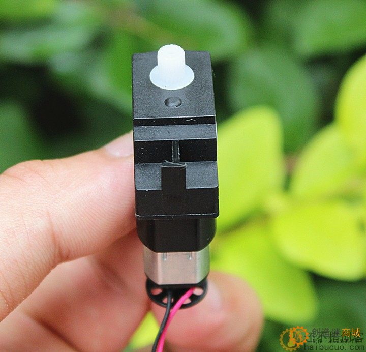 3.7V小型7字行带码盘减速电机直流马达正反转电机