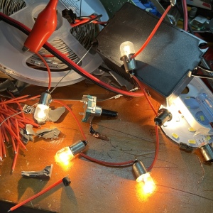 白炽灯泡5.2V0.85A 4W 多串可充当放电负载