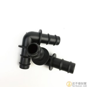 塑料弯头接头 直通转接头全新PP料16MM