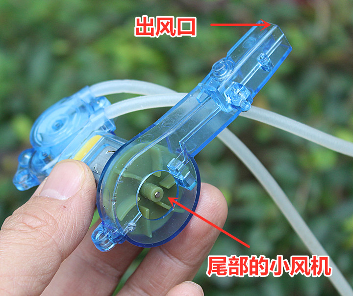 泡泡枪配件含蠕动泵小风机