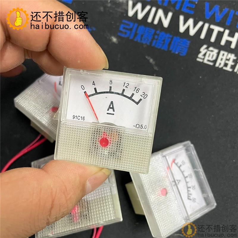 电流表表头 20-50A随机发 成色还可以 diy研究价