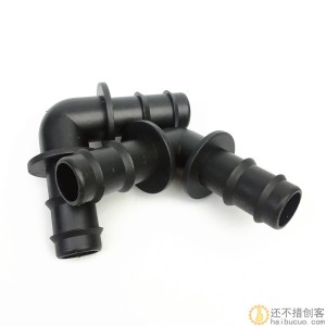 塑料弯头接头 直通转接头全新PP料16MM