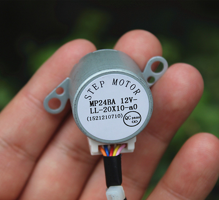 4相5线DC12V步进电机减速马达格力空调导风电机MP24BA