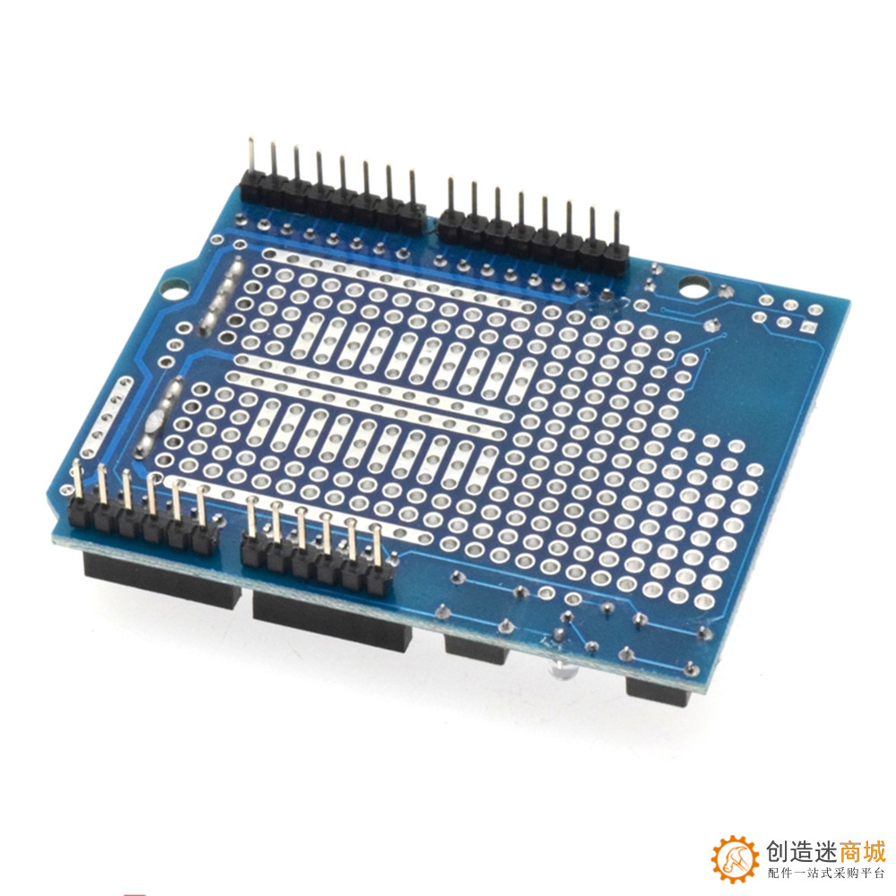 机器人原型扩展板mini面包板学习开发板 支持UNO R3 SNA198