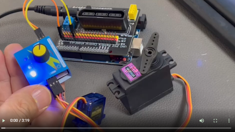 舵机测试仪控制舵机的使用方法