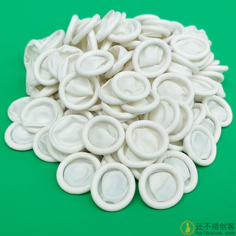 10个天然乳胶指套一次性乳胶手指套适用于 DIY 模型制作