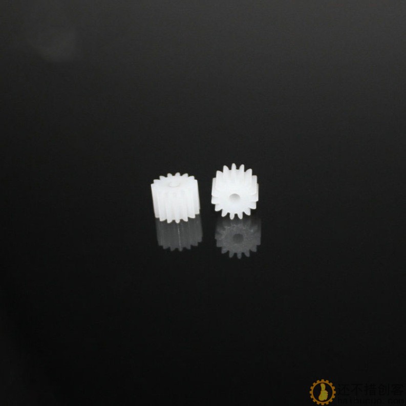 152.3A 直齿 电机齿轮 塑料齿轮 玩具齿轮 科技积木零件