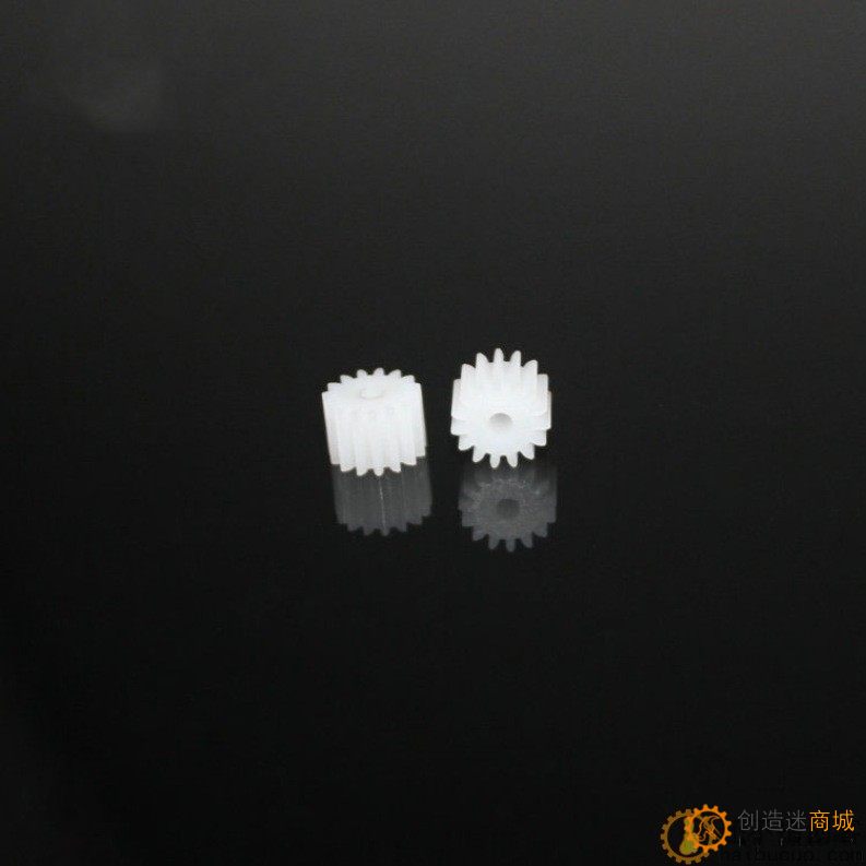 152.3A 直齿 电机齿轮 塑料齿轮 玩具齿轮 科技积木零件