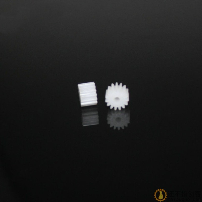 152.3A 直齿 电机齿轮 塑料齿轮 玩具齿轮 科技积木零件