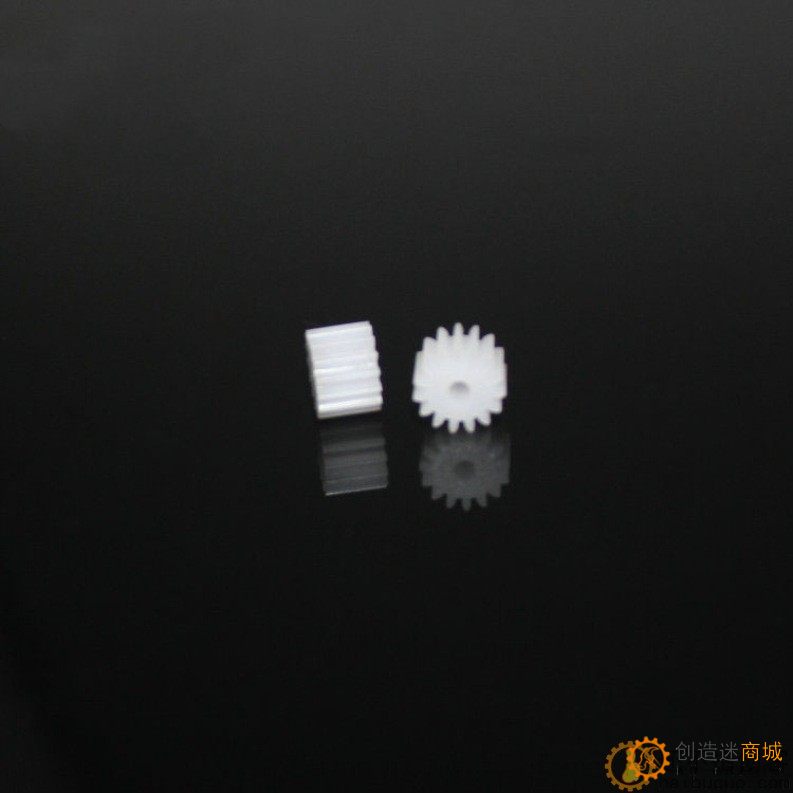 152.3A 直齿 电机齿轮 塑料齿轮 玩具齿轮 科技积木零件