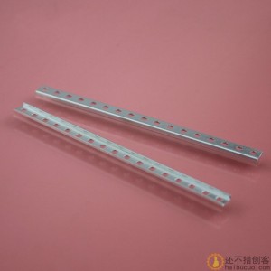 XP85522B 单排槽杆 铁片 铁杆 五金铁件 五金配件 科技积木零件