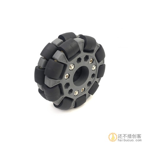 全向轮麦克纳姆轮 4寸100mm 双尼龙橡胶 机器人大赛轮子Robocup