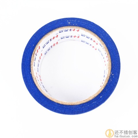 蓝色美纹纸胶纸 用打印机热床平台用 遮蔽耐温美纹纸胶带