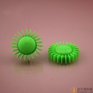 离心叶轮 涡轮 涡桨 包头桨 玩具配件 科技积木零件Φ5123Y2A绿