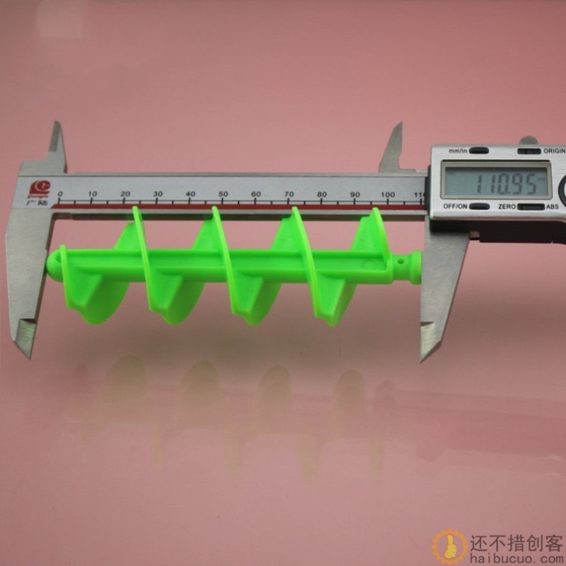水料旋杆 抽水旋杆 螺旋车轮 搅拌旋杆 科技积木零件绿