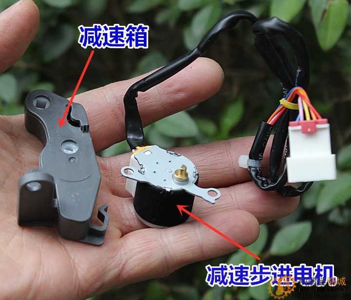 20减速步进电机 DC12V 4相5线步进电机