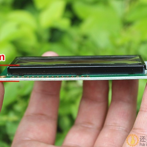 LCD液晶屏1602A黄绿屏带背光 没有任何资料