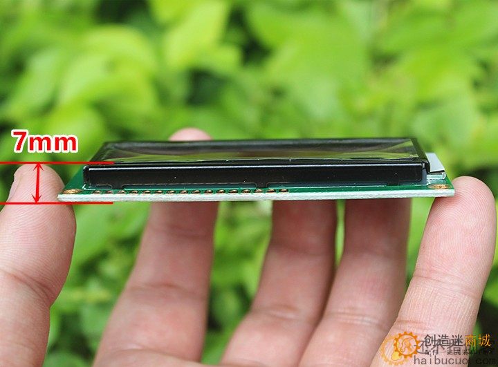 LCD液晶屏1602A黄绿屏带背光 没有任何资料