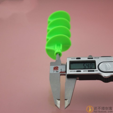 水料旋杆 抽水旋杆 螺旋车轮 搅拌旋杆 科技积木零件绿