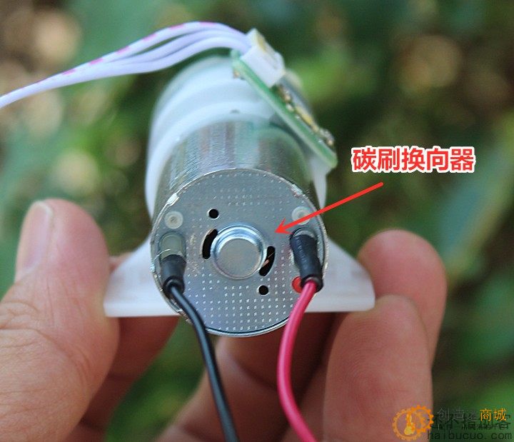 370自吸水泵隔膜泵 DC12V 带光电传感器 碳刷马达 质量很好
