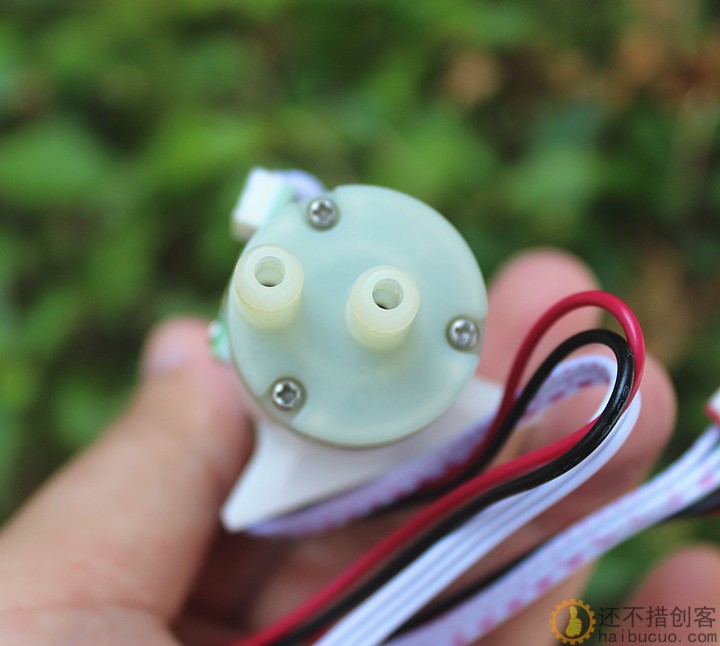 370自吸水泵隔膜泵 DC12V 带光电传感器 碳刷马达 质量很好