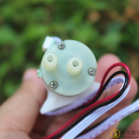 370自吸水泵隔膜泵 DC12V 带光电传感器 碳刷马达 质量很好