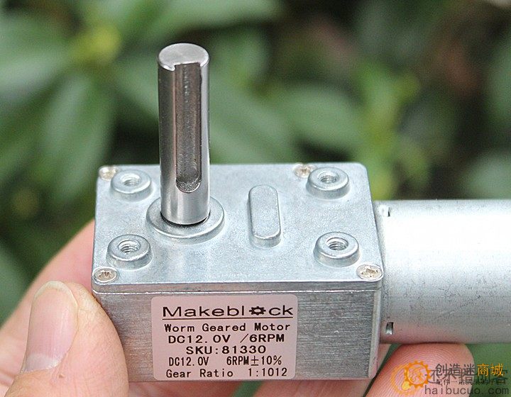 全金属齿轮7字型减速电机慢速大扭力370直流减速马达DC12V6转