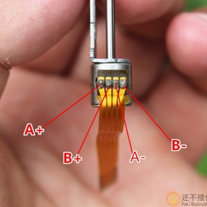 8mm丝杆滑台滑片步进电机DC5V 2相4线步进马达直线电机