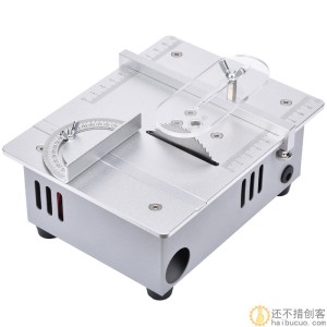 精密桌面微型台锯 DIY亚克力PCB台式切割机 迷你铝合金模型小电锯