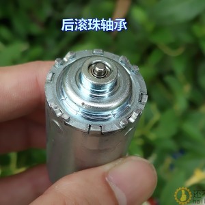 汽车部件电机 DC12V 大力矩 电机 前后双滚珠轴承 补偿式碳刷