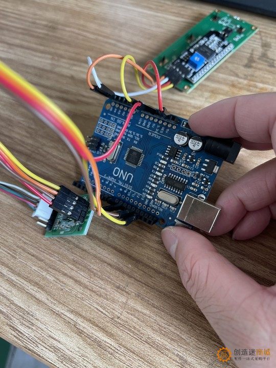 5.4 arduino电子称 HX711+5KG+LCD1206