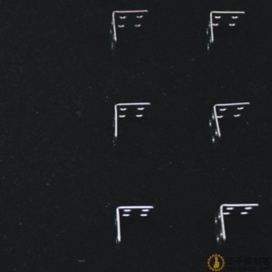 双排直角轴架 五金零件 玩具配件 模型零件B259