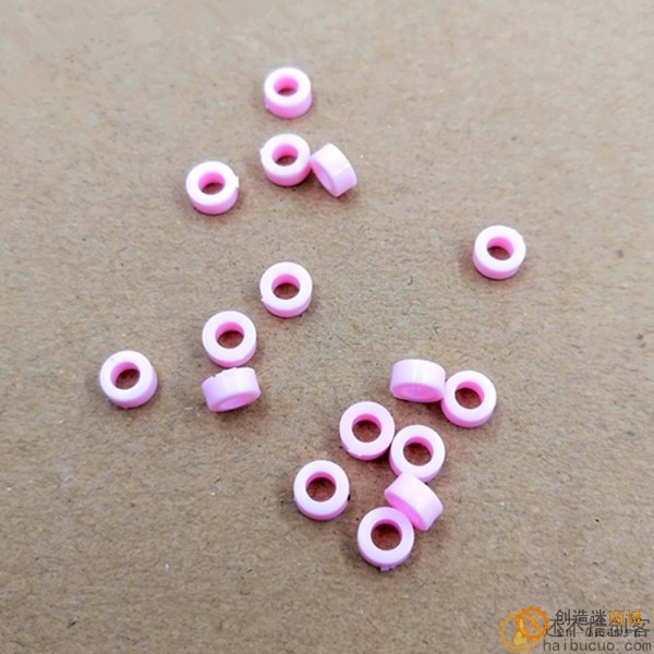 20个 2mm/3mm ABS塑料轴套 卡位 塑料垫片 垫圈 DIY玩具配件