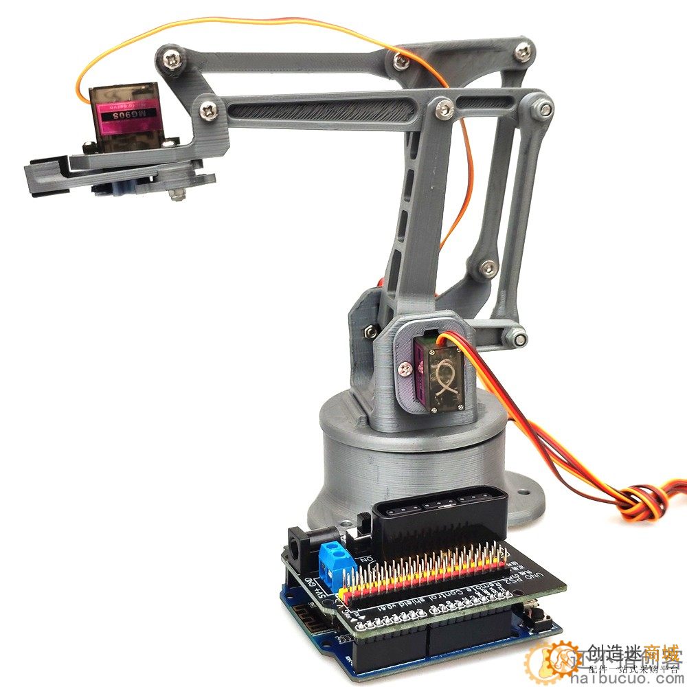 esp8266 D1四自由度3D打印机械臂套件 for Arduino控制学习套件DIY SNAM8000