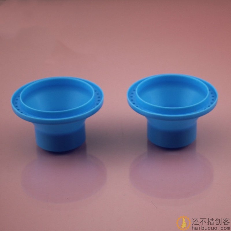 过滤托盖 搅拌盖 适配功能量杯/过滤杯 电机喇叭座蓝B256
