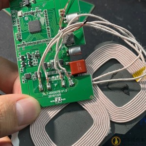 QC3.0无线快充板 typec接口 屏蔽板爆裂 diy研究价 磁片 碎 SN926