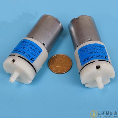 （医疗）监护仪气泵 DC3V-6V 静音 大气量 370气泵打气泵 增氧泵 HBCP107