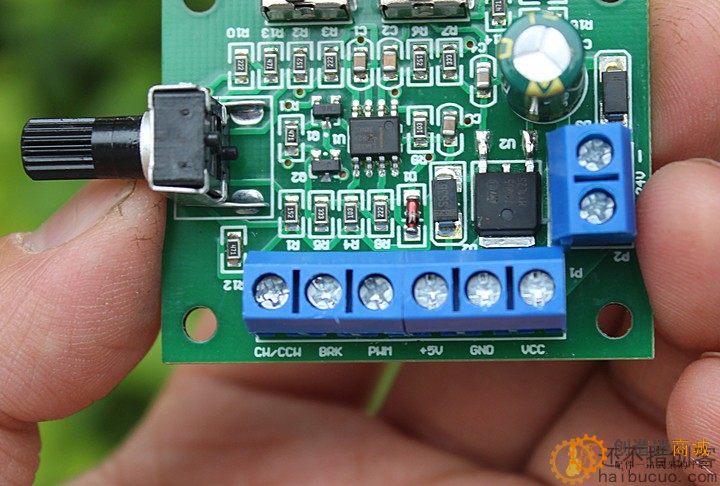 带驱动无刷电机PWM调速板 DC8-24V无刷直流马达调速器SNA280