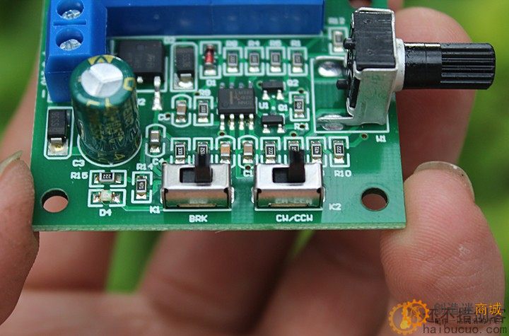 带驱动无刷电机PWM调速板 DC8-24V无刷直流马达调速器SNA280