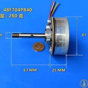 日本（Nidec）无刷电机 DC12V-18V 空气净化器 无刷变频 风扇电机M273