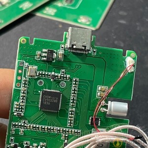 QC3.0无线快充板 typec接口 屏蔽板爆裂 diy研究价 磁片 碎 SN926