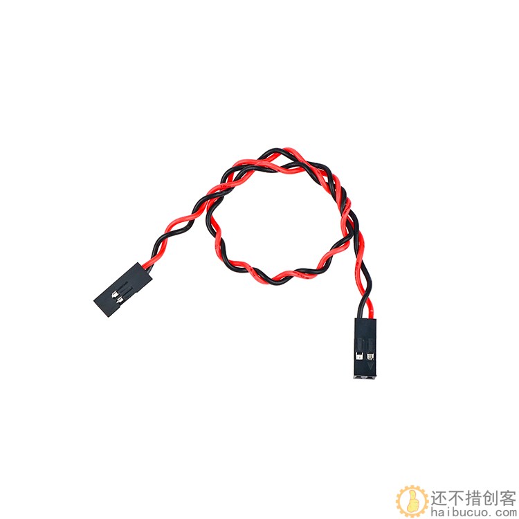 双头杜邦线彩排线2P/3P/4P/5P/6P线长20cm间距2.54mm单根母头X105