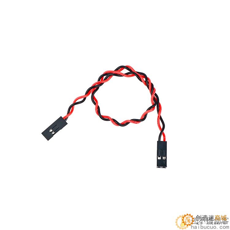 双头杜邦线彩排线2P/3P/4P/5P/6P线长20cm间距2.54mm单根母头X105