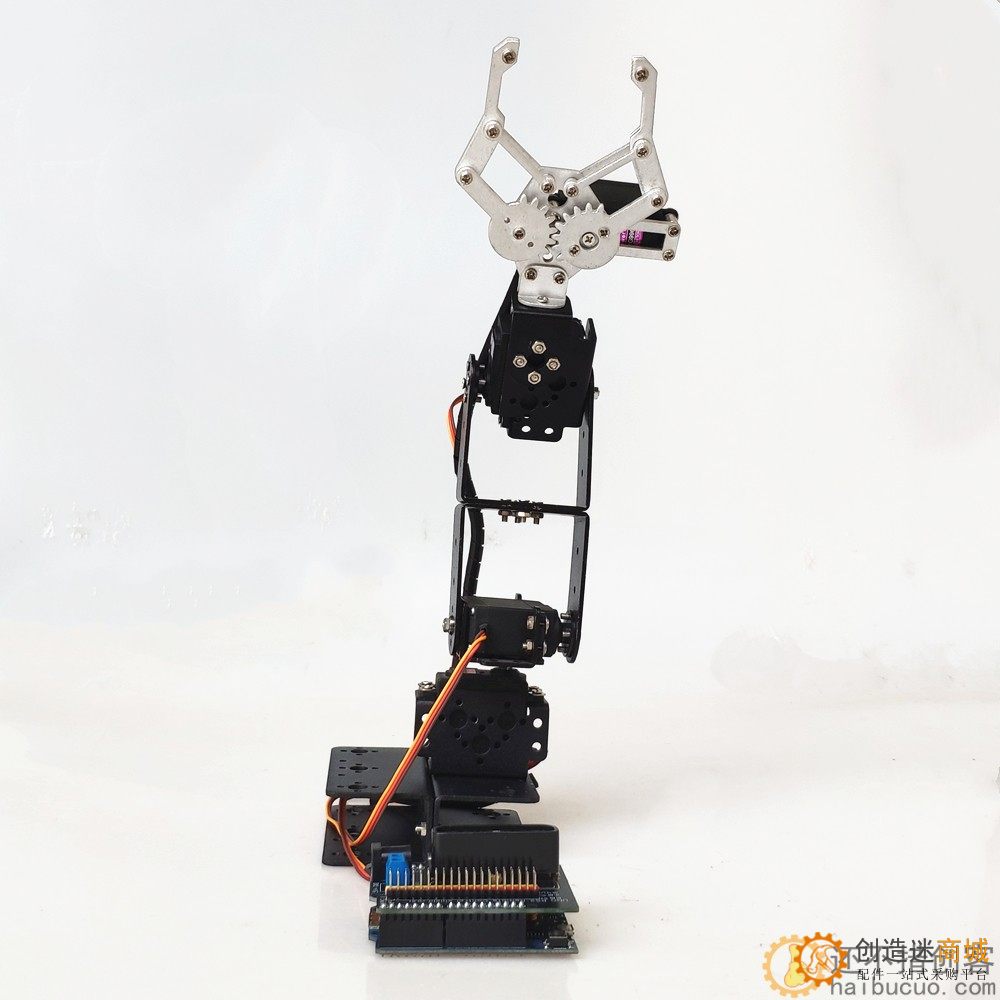esp8266 D1四自由度机械臂套件 for Arduino控制学习套件DIY SNAR67