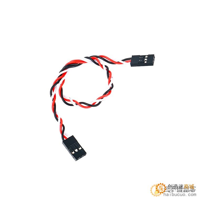 双头杜邦线彩排线2P/3P/4P/5P/6P线长20cm间距2.54mm单根母头X105